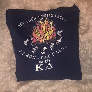 VINTAGE 1996. Long sleeve Kappa Delta T-shirt.